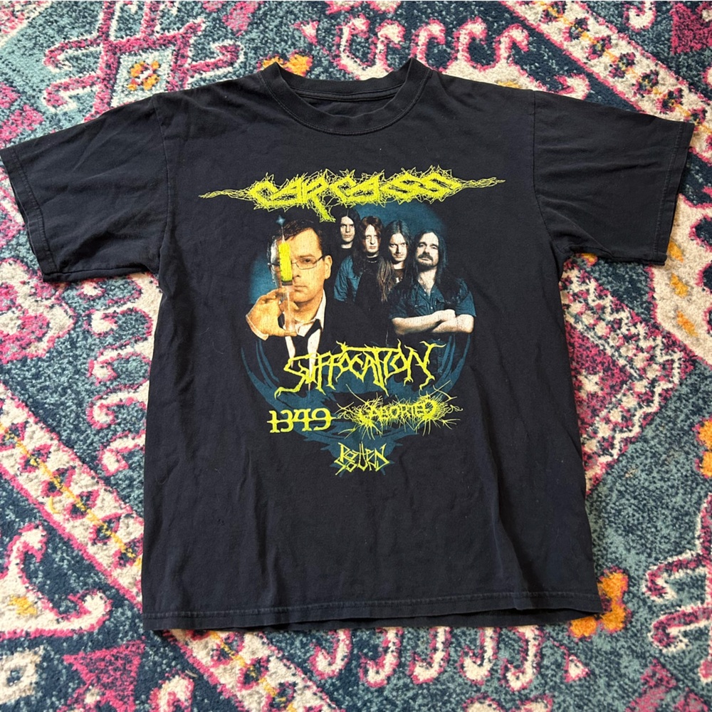 2008 Carcass "Exhumed To Consume" Tour Tee